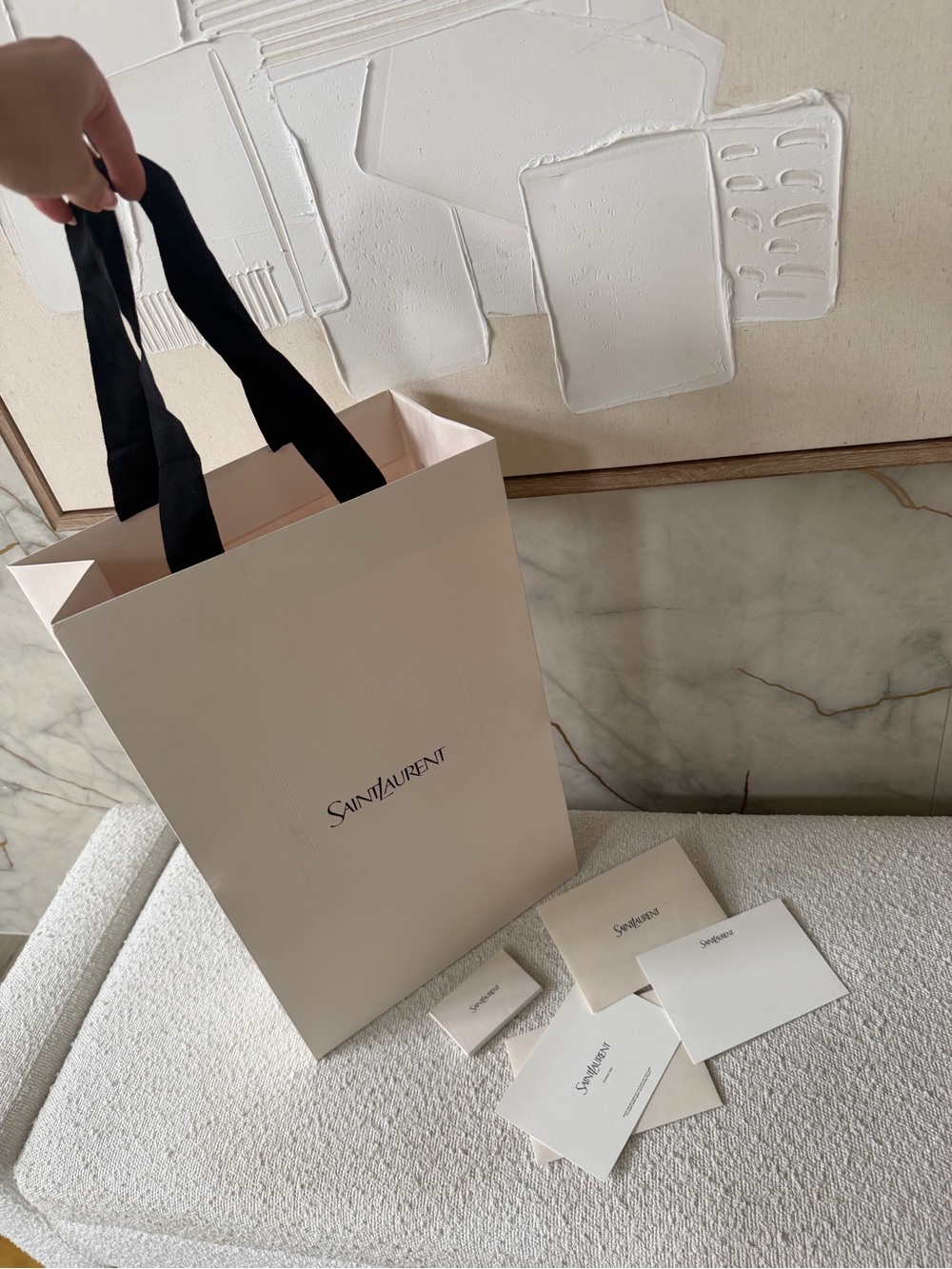 Saint Laurent shopping  bag